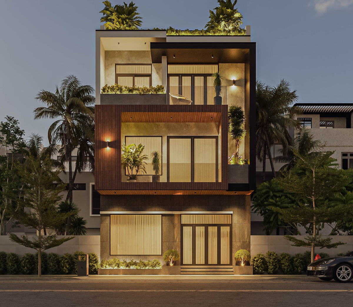 Nhà phố cao cấp Hải Phòng