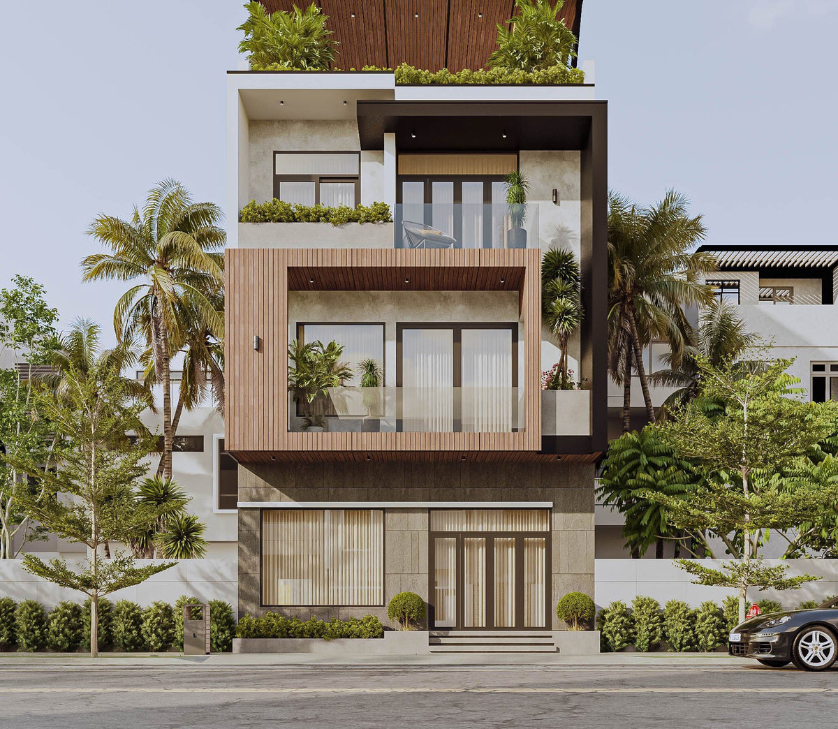 Nhà phố cao cấp Hải Phòng
